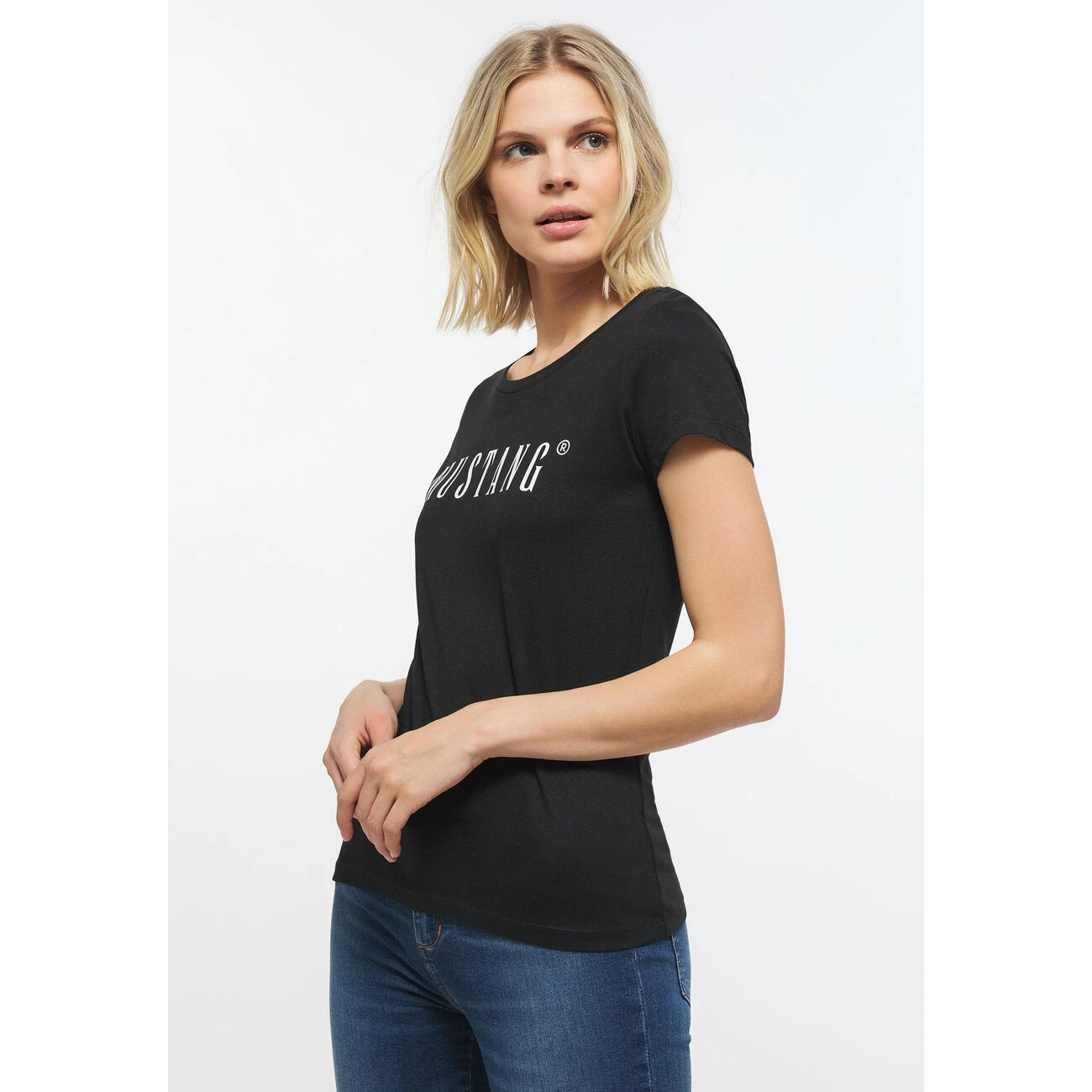 1013222-4142 Mustang póló