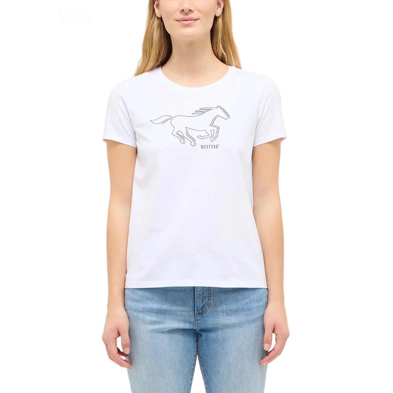 1017708-2045 Mustang póló